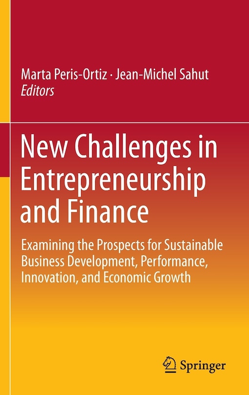 Couverture_New Challenges in Entrepreneurship and Finance