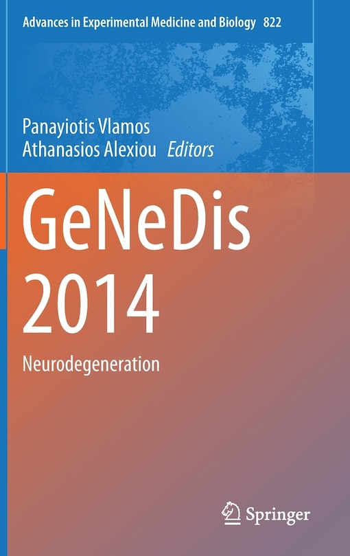 Front cover_GeNeDis 2014