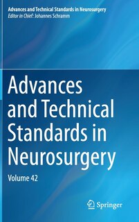Couverture_Advances and Technical Standards in Neurosurgery