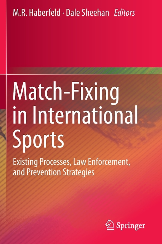 Front cover_Match-Fixing in International Sports