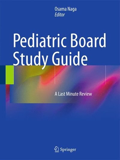 Front cover_Pediatric Board Study Guide