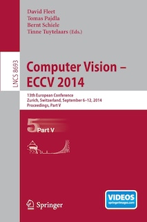 Front cover_Computer Vision - Eccv 2014