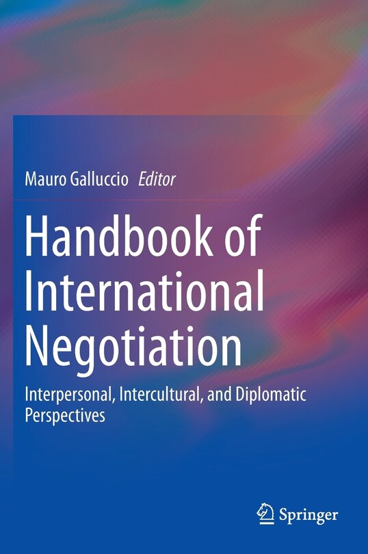 Couverture_Handbook of International Negotiation
