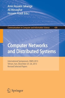Couverture_Computer Networks and Distributed Systems