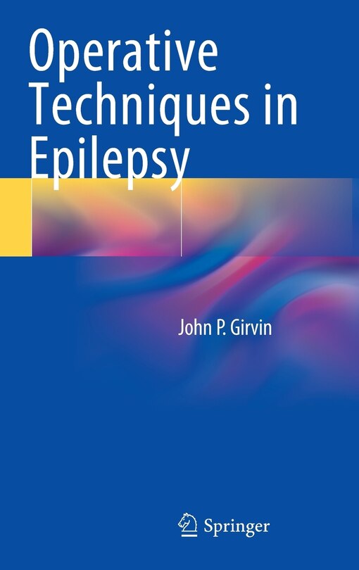 Front cover_Operative Techniques in Epilepsy