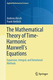 Couverture_Mathematical Theory of Time-Harmonic Maxwell's Equations