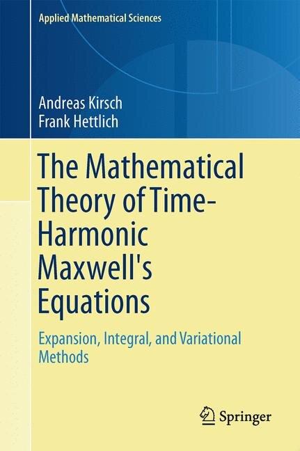 Couverture_Mathematical Theory of Time-Harmonic Maxwell's Equations