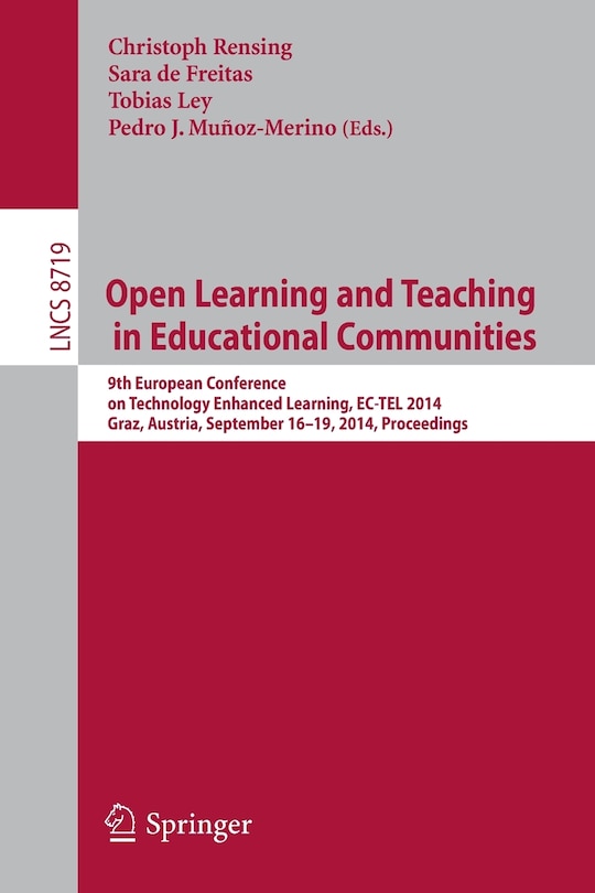 Couverture_Open Learning and Teaching in Educational Communities