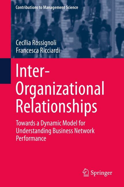 Front cover_Inter-Organizational Relationships