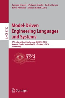 Front cover_Model-Driven Engineering Languages and Systems