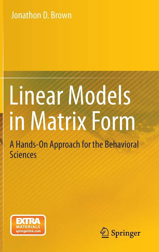Couverture_Linear Models in Matrix Form