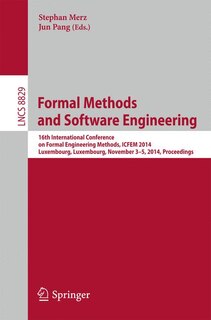 Front cover_Formal Methods and Software Engineering