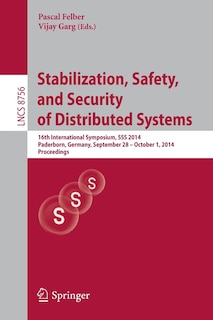 Front cover_Stabilization, Safety, and Security of Distributed Systems