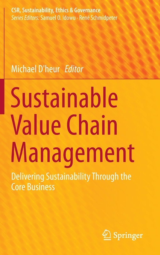 Couverture_Sustainable Value Chain Management