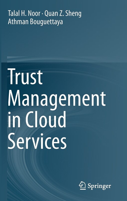 Couverture_Trust Management in Cloud Services