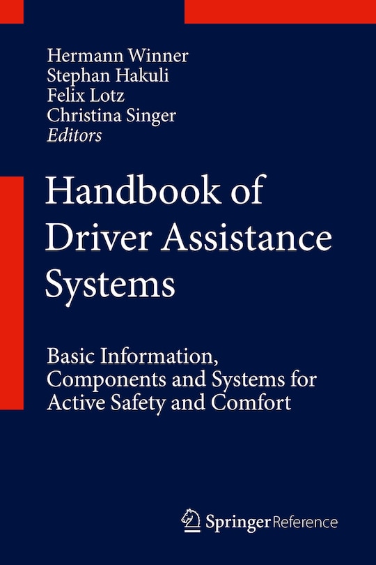 Couverture_Handbook of Driver Assistance Systems