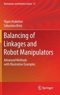 Front cover_Balancing of Linkages and Robot Manipulators