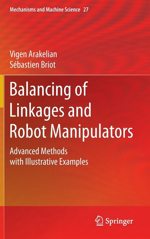 Front cover_Balancing of Linkages and Robot Manipulators