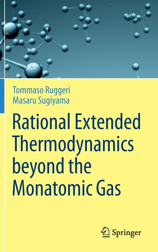 Front cover_Rational Extended Thermodynamics beyond the Monatomic Gas
