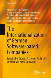 Front cover_The Internationalization of German Software-based Companies