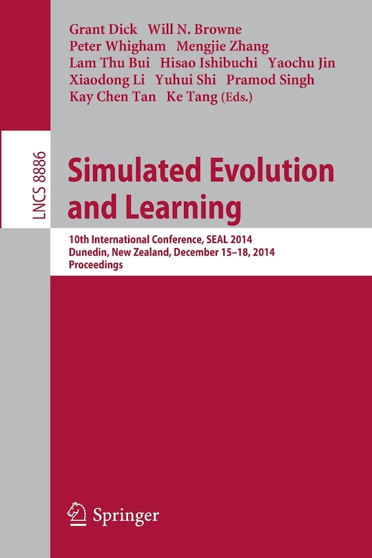 Front cover_Simulated Evolution and Learning