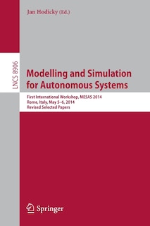 Front cover_Modelling and Simulation for Autonomous Systems