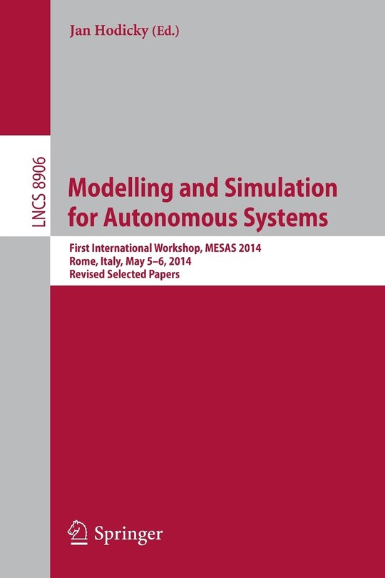 Front cover_Modelling and Simulation for Autonomous Systems