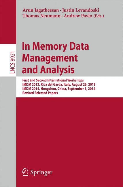 Front cover_In Memory Data Management and Analysis