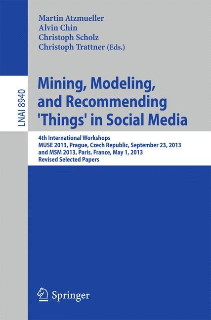 Couverture_Mining, Modeling, and Recommending 'Things' in Social Media