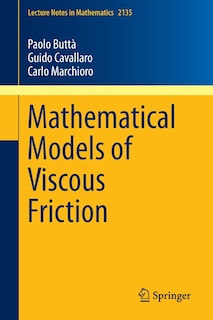 Couverture_Mathematical Models of Viscous Friction