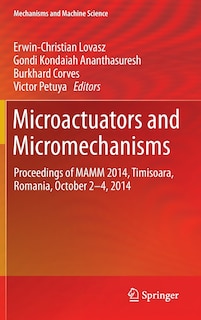 Front cover_Microactuators and Micromechanisms