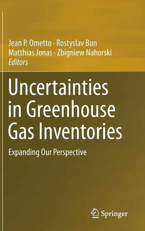 Front cover_Uncertainties in Greenhouse Gas Inventories