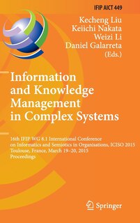 Couverture_Information and Knowledge Management in Complex Systems