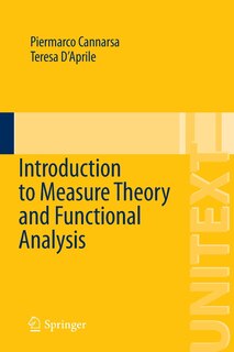 Couverture_Introduction to Measure Theory and Functional Analysis