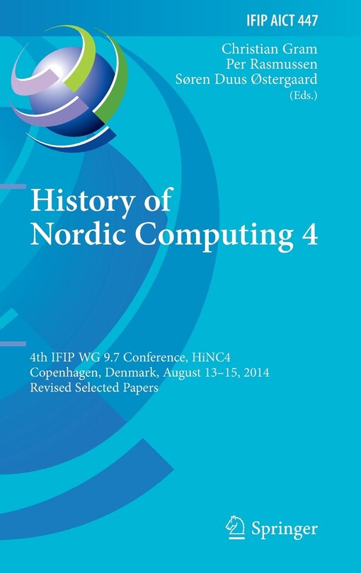 Front cover_History of Nordic Computing 4
