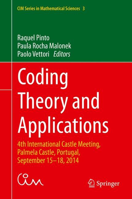 Front cover_Coding Theory and Applications