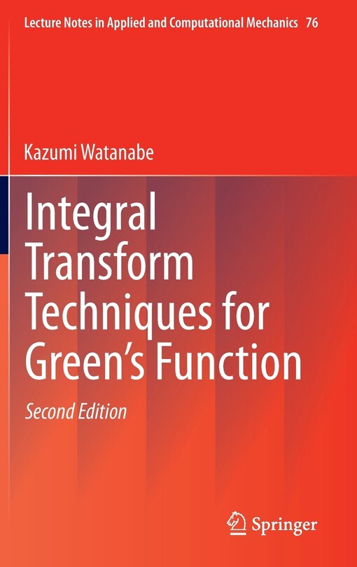 Front cover_Integral Transform Techniques for Green's Function