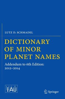 Couverture_Dictionary of Minor Planet Names