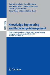 Front cover_Knowledge Engineering and Knowledge Management