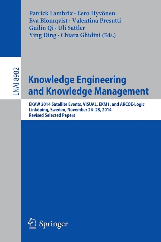 Front cover_Knowledge Engineering and Knowledge Management