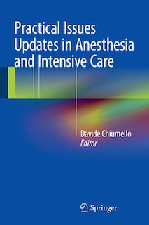 Couverture_Practical Issues Updates in Anesthesia and Intensive Care
