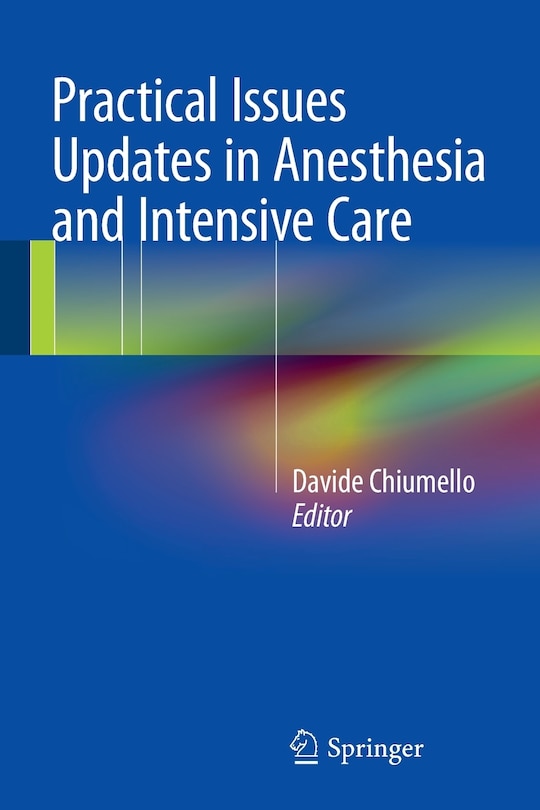 Couverture_Practical Issues Updates in Anesthesia and Intensive Care