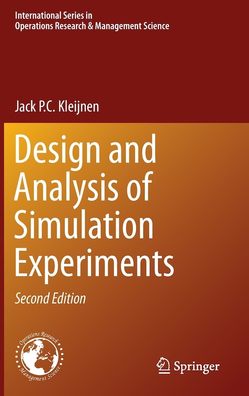 Couverture_Design and Analysis of Simulation Experiments