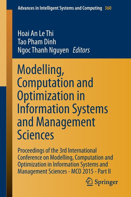 Couverture_Modelling, Computation and Optimization in Information Systems and Management Sciences