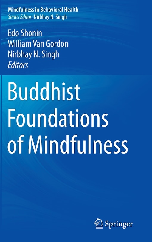 Front cover_Buddhist Foundations of Mindfulness