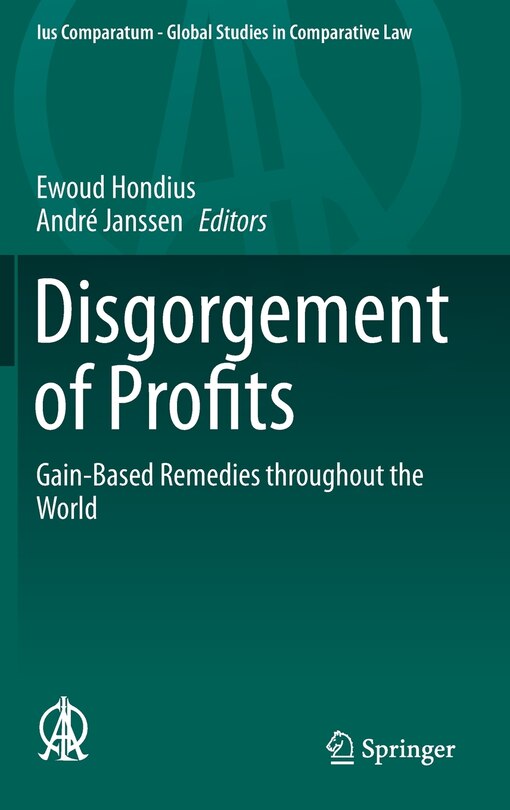 Couverture_Disgorgement of Profits