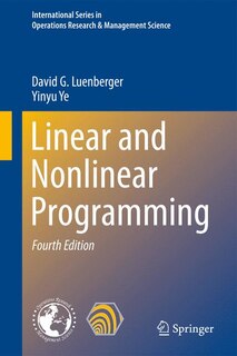 Front cover_Linear and Nonlinear Programming