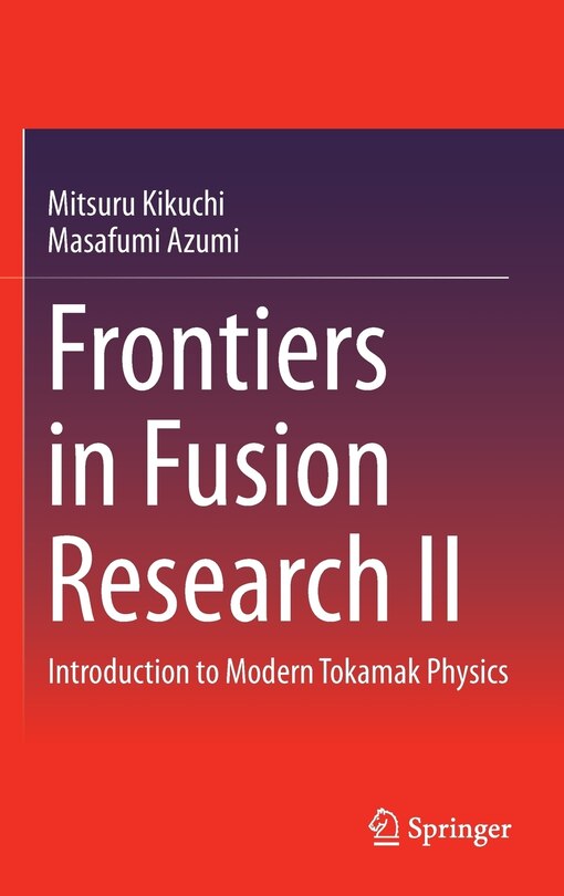 Front cover_Frontiers in Fusion Research II