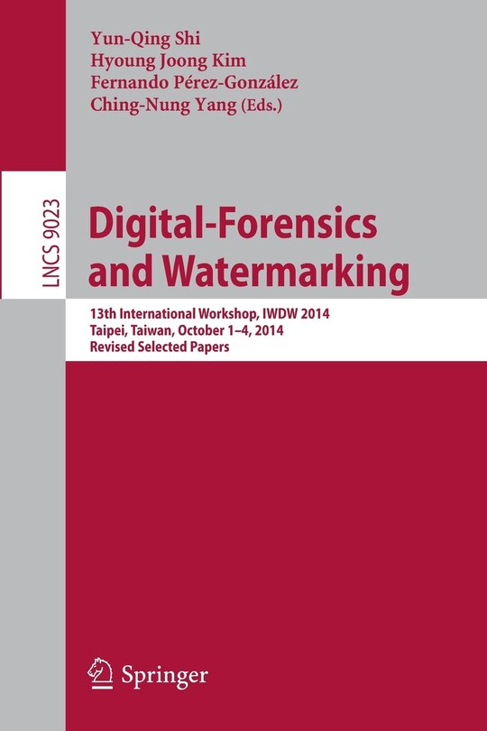 Front cover_Digital-Forensics and Watermarking