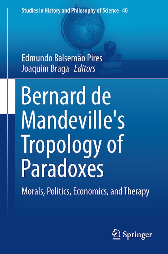 Front cover_Bernard de Mandeville's Tropology of Paradoxes